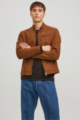 Jack & Jones Synthetische Bikerjacke Nude