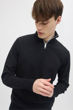 JJ REBEL Jersey cuello cremallera