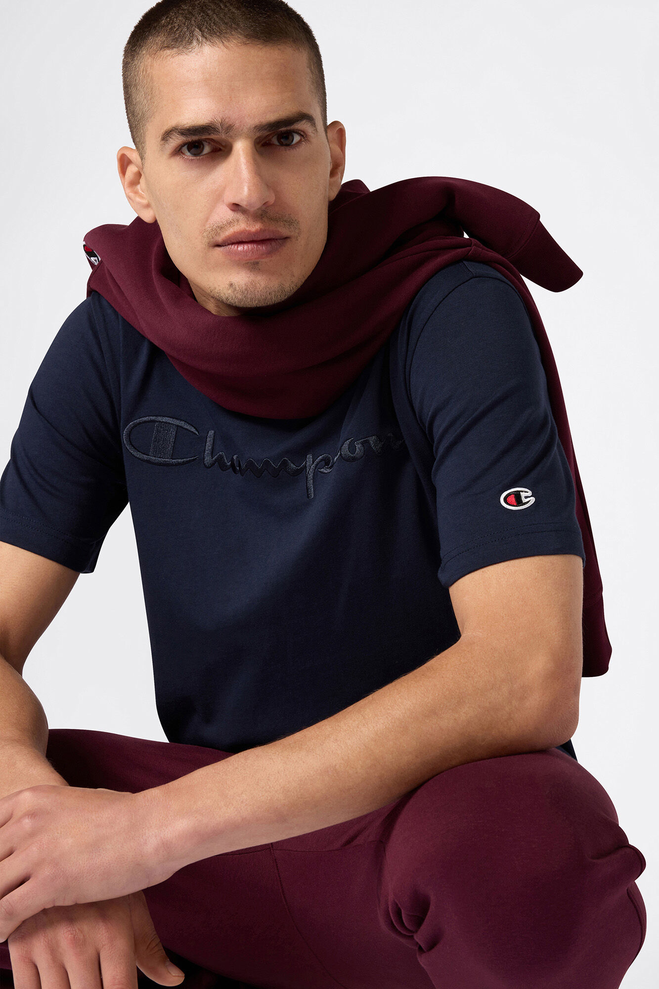 Champion Camiseta cuello caja Champion