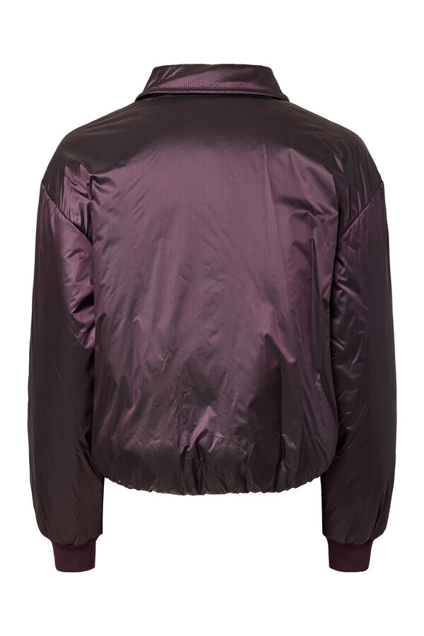 Pieces Bomberjacke Rosa