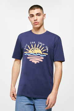 Springfield Sunset T-shirt bluish