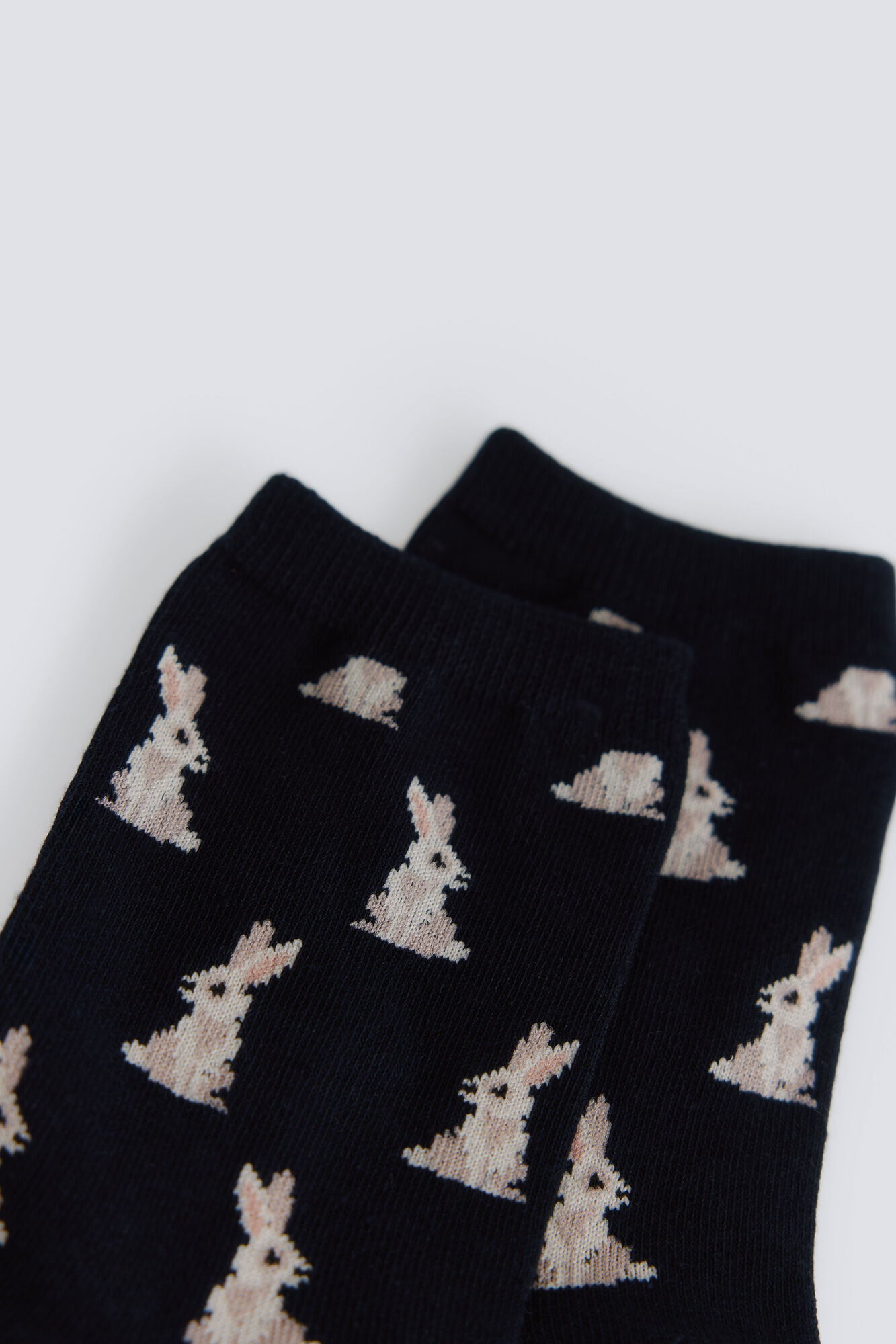 Springfield Meias compridas com estampado de coelhinhos