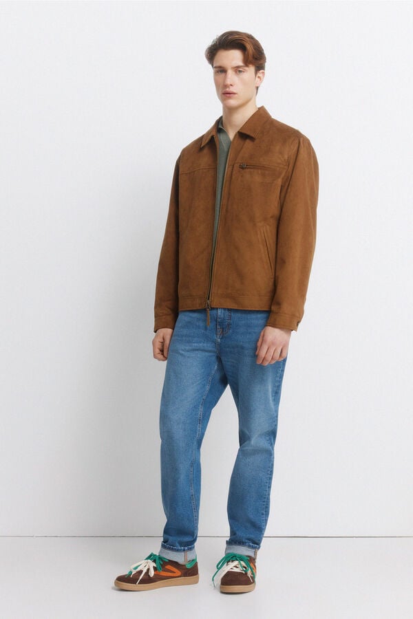 Springfield Jakna sa efektom antilopa Bež