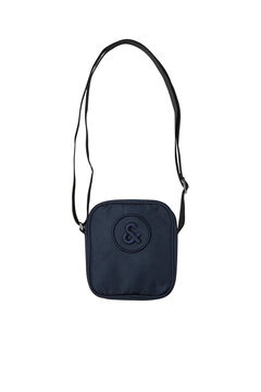 Springfield Small recycled polyester crossbody bag navy