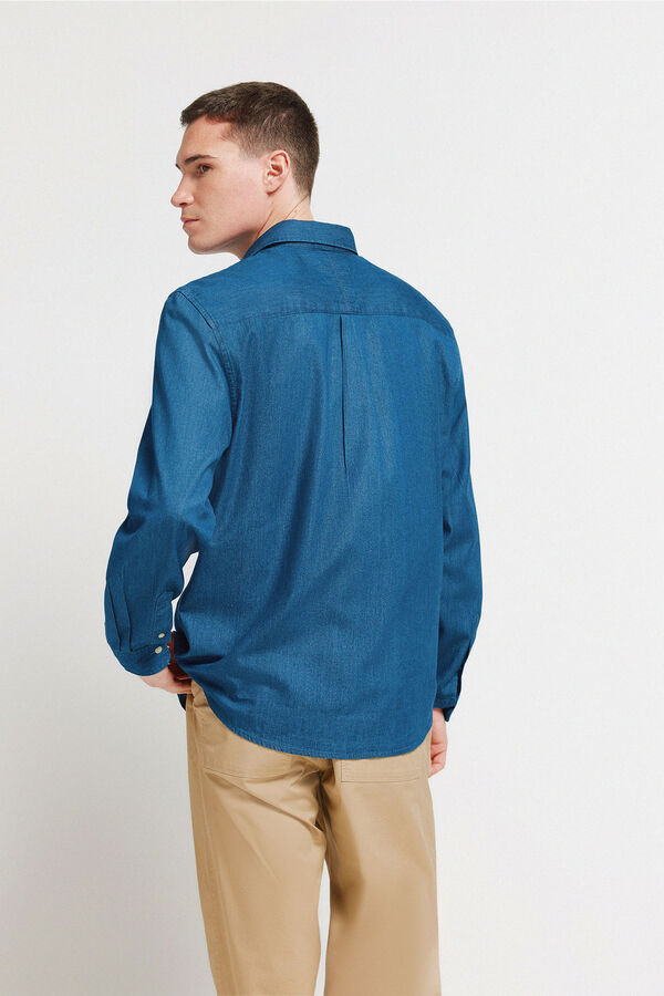 Springfield Denim shirt blue