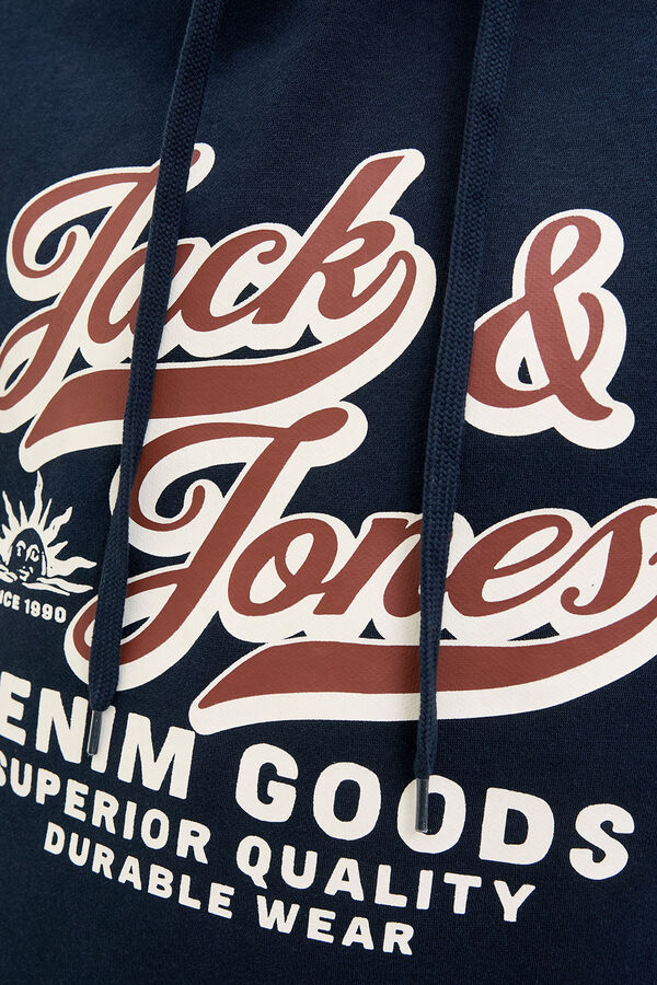 Jack & Jones Sudadera con capucha regular fit azul