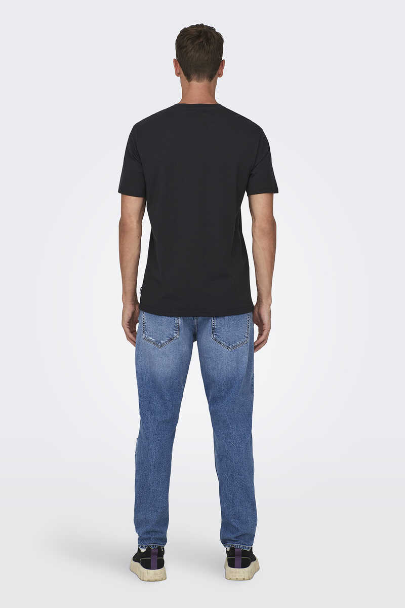 Springfield Bowie short-sleeved T-shirt black