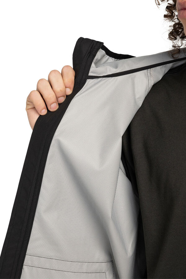 Element Jaqueta imperme&aacute;vel cinzento