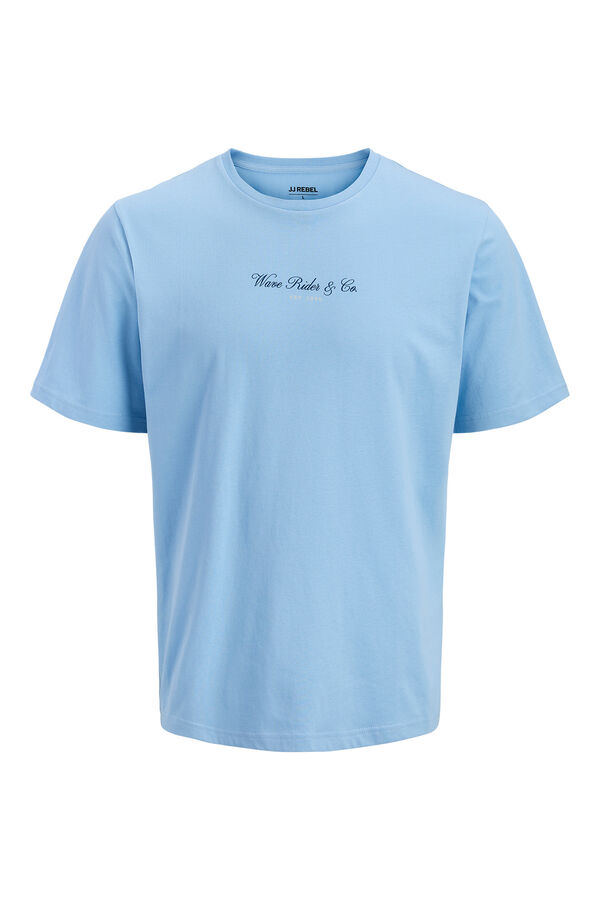JJ REBEL Relaxed Fit T-Shirt Blau
