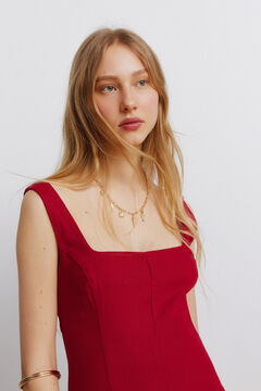 Springfield Linen short strap dress