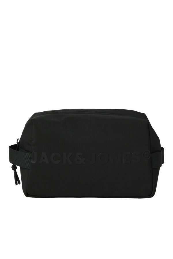 Jack & Jones Kosmetiktasche Logo Schwarz