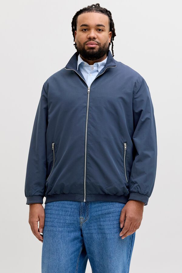 Jack & Jones PLUS Bomber jacket bleu
