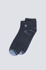 Springfield Springfield logo ankle sock blue