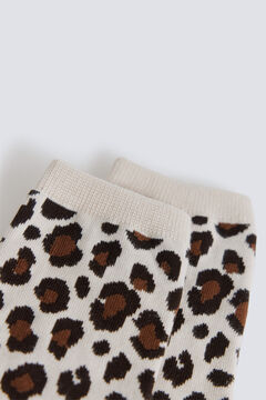 Springfield Meias compridas estampado animal