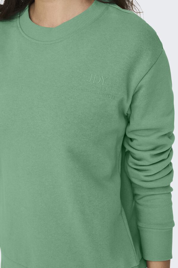 Springfield Sweatshirt Print grün