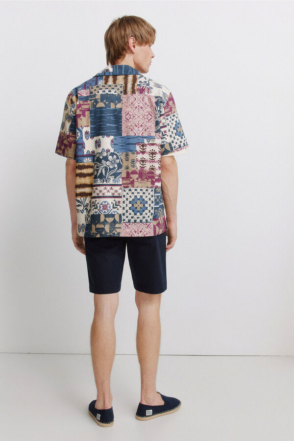 Springfield Comfort fit Bermuda shorts blue