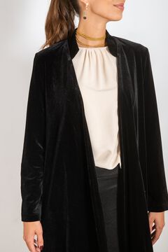 Cul Sac Velvet midi coat