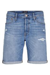 Jack & Jones Denim regular Bermuda shorts blue