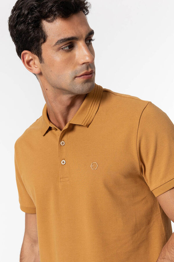 Tiffosi Piqu&eacute; Polo Shirt red