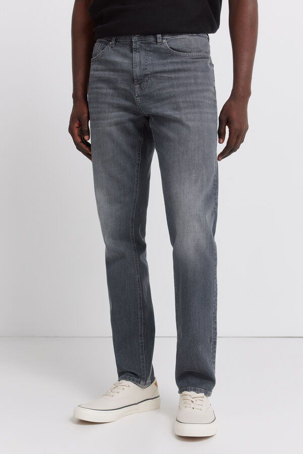 Springfield Dark grey skinny fit jeans grey