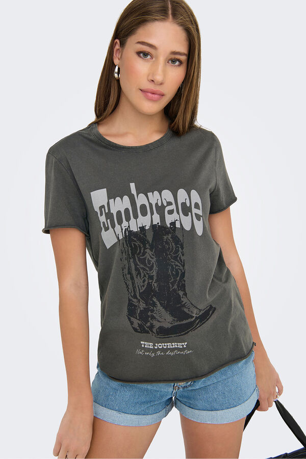 Only Printed short sleeve T-shirt printed