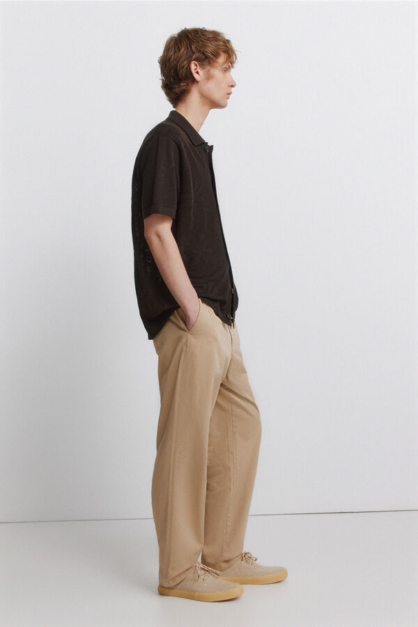 Springfield Relaxed fit chinos grey