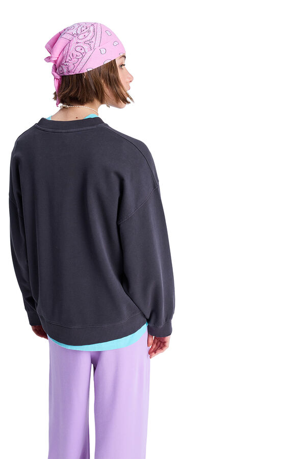 Roxy Round neck sweatshirt black