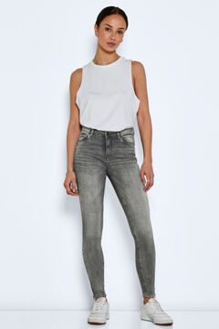 Springfield Enge Jeans silber