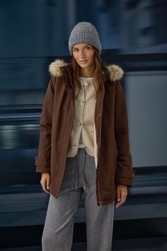 Springfield Parka capucha pelo