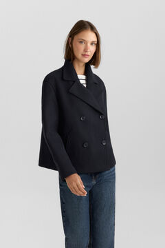 Springfield Double-breasted short jacket