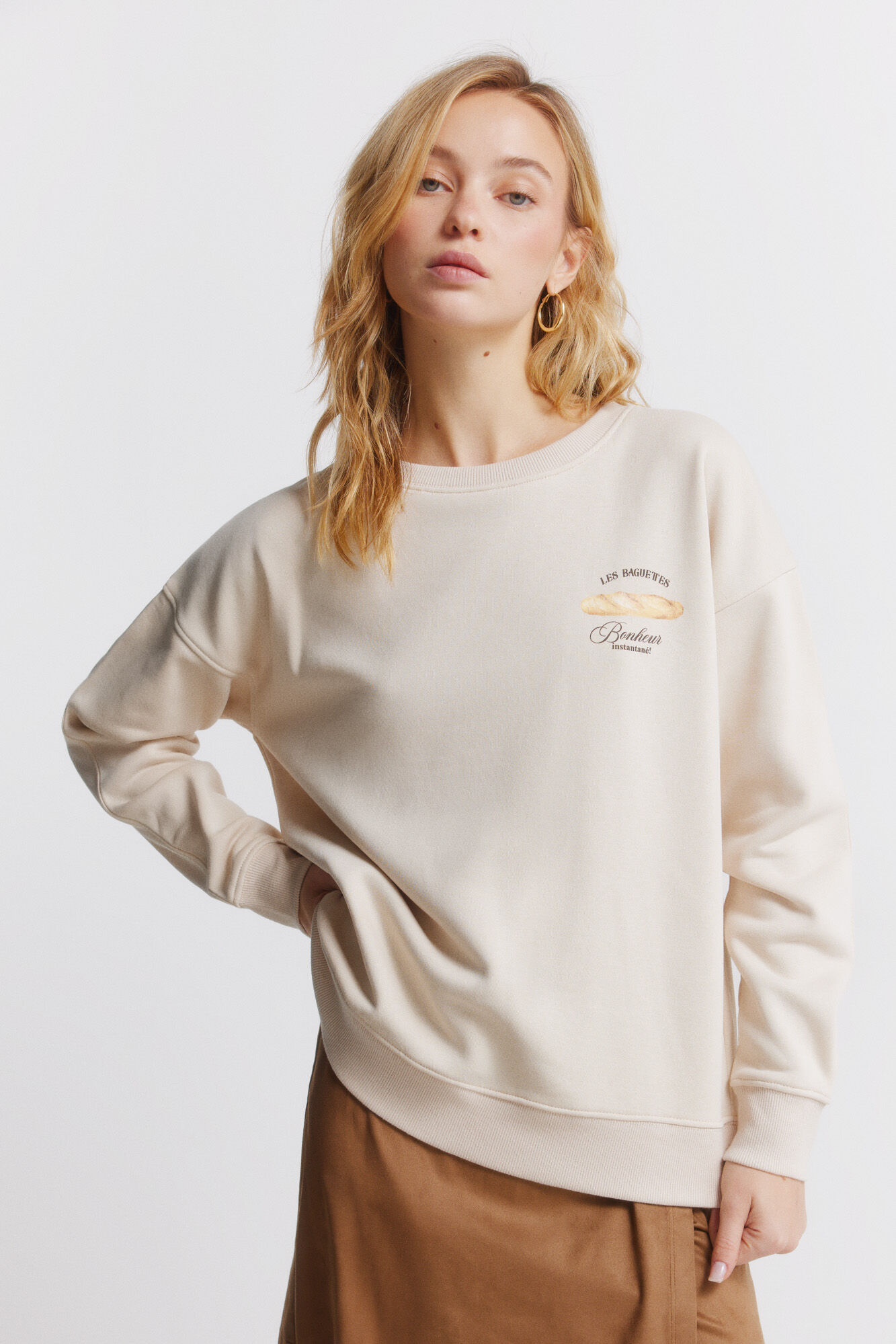 Springfield Boheme Brown Sweatshirt
