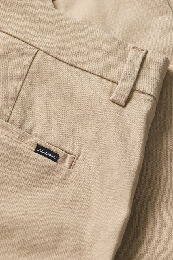 Jack & Jones PLUS Slim fit chino Bermuda shorts nude