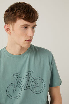 Springfield T-shirt bicicleta verde