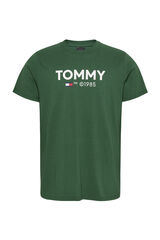 Springfield Herren-T-Shirt Tommy Jeans grün