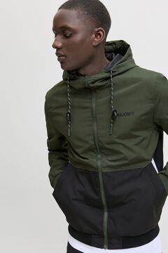 Jack & Jones Blus&atilde;o bomber com capuz