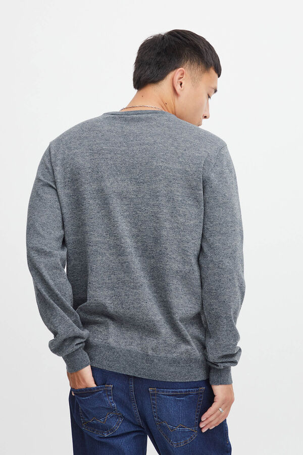 Blend Jersey de Punto cuello redondo azul