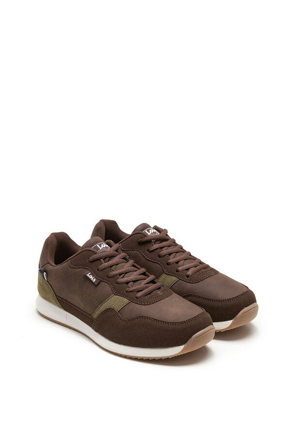 Lois Zapatilla casual de runing hombre Lois beige