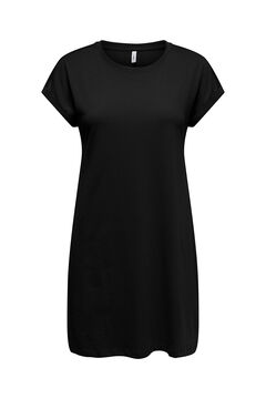 Only Striped short dress black