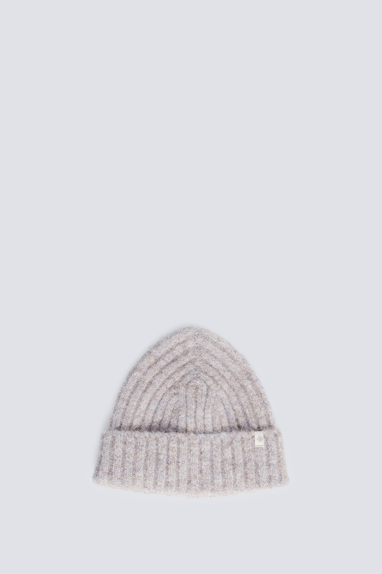 Springfield Gorro beanie de punto en crudo
