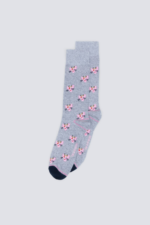 Springfield Pink Panther Sock . The Pink Panther™ grey