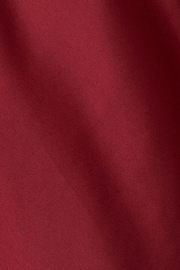 Koton Falda midi de corte regular con cintura est&aacute;ndar rojo