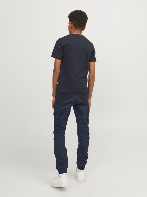 Jack & Jones Junior Slim cargo pants Plava