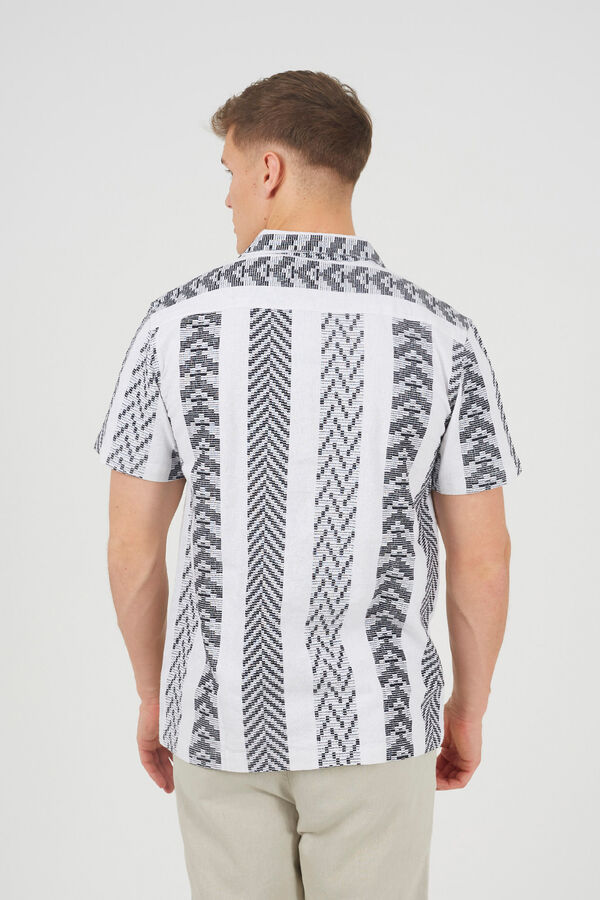 Brave Soul Camisa manga curta branco