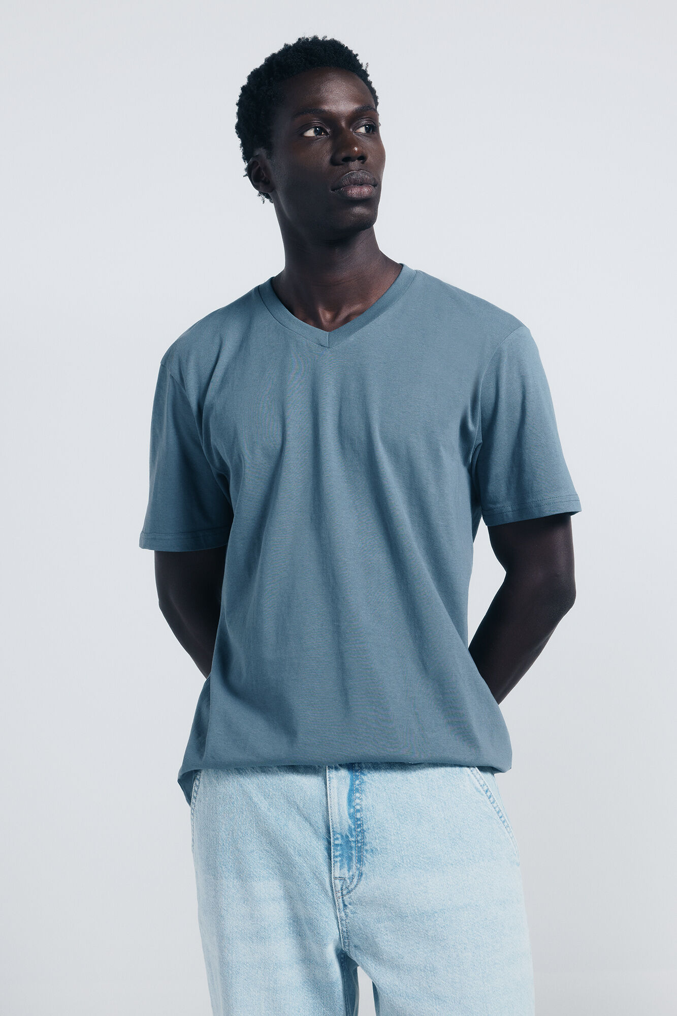 Springfield Essential V-neck T-shirt