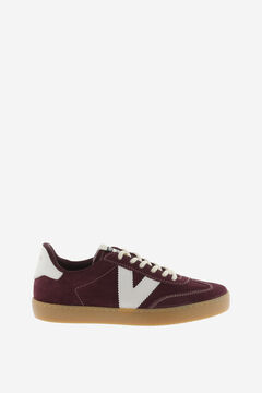 Victoria Zapatillas de serraje contraste