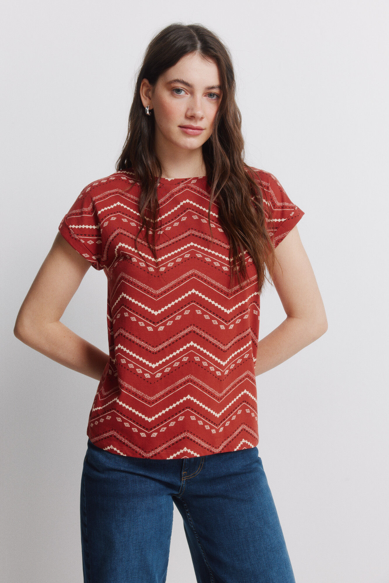 Springfield Cotton short sleeve T-shirt