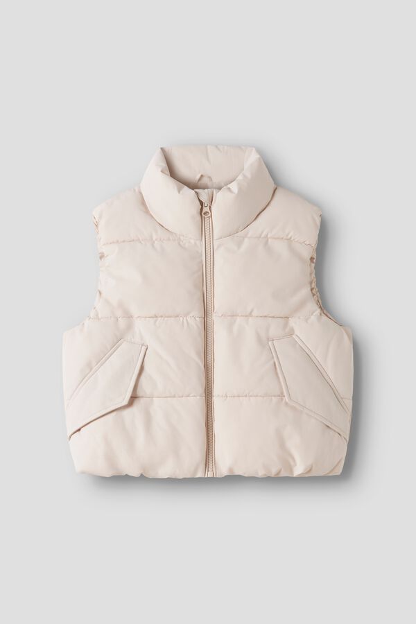 Name It Lightweight puffer gilet gris