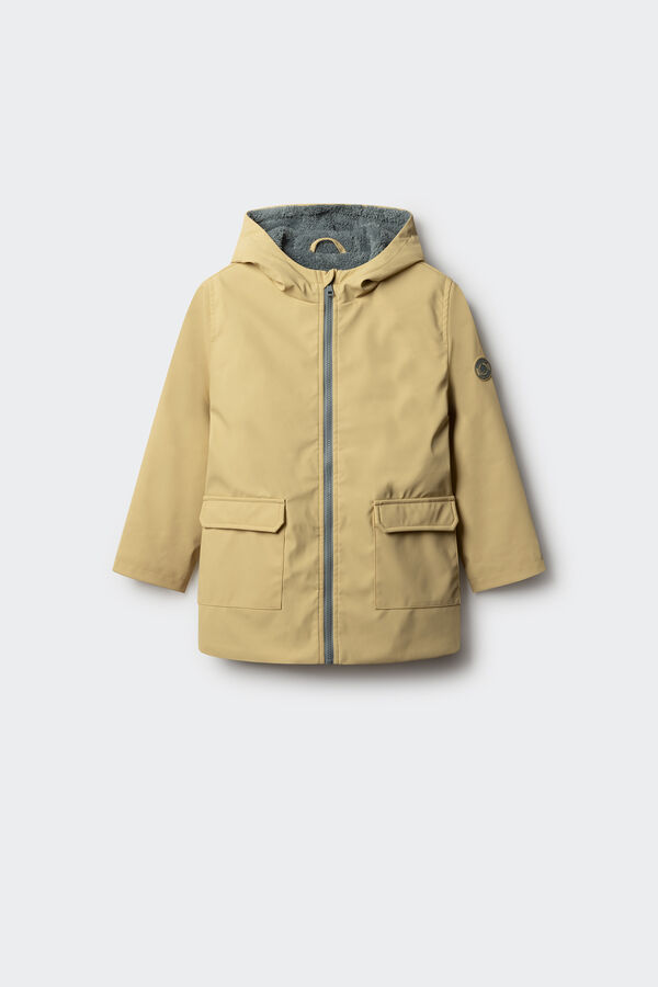 Springfield Kids pastel yellow parka for children Žuta