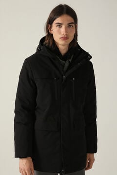 Springfield Technical parka with panels black