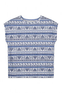 Springfield Camiseta manga corta estampada